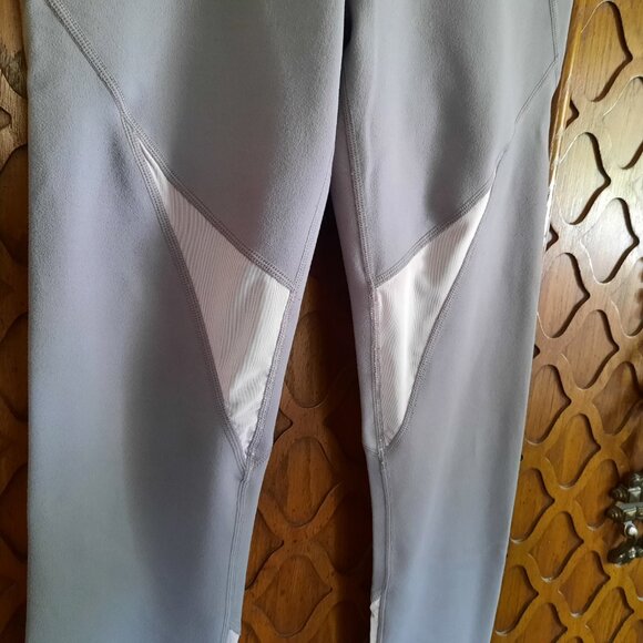 FABLETICS Define PowerHold® High-Waisted Leggings - Gray/Silver, Size S - Picture 4 of 15